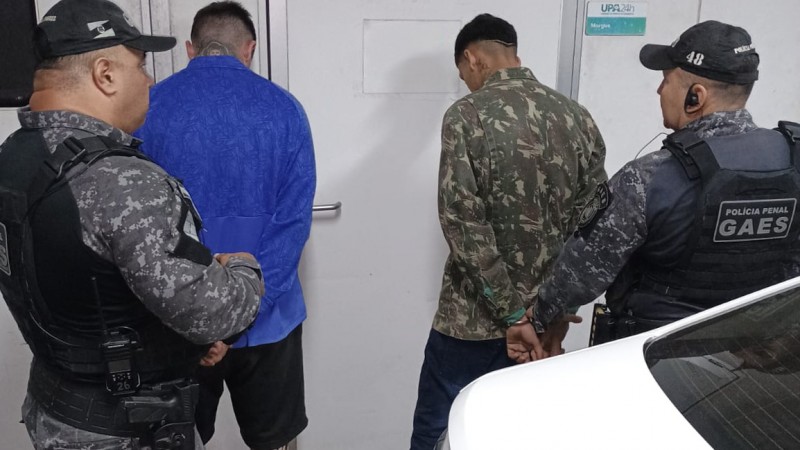 Os indivíduos foram abordados na madrugada desta quarta-feira (07/05)