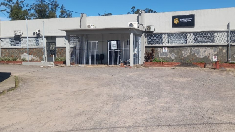 Pres&iacute;dio Regional de Santa Maria fachada