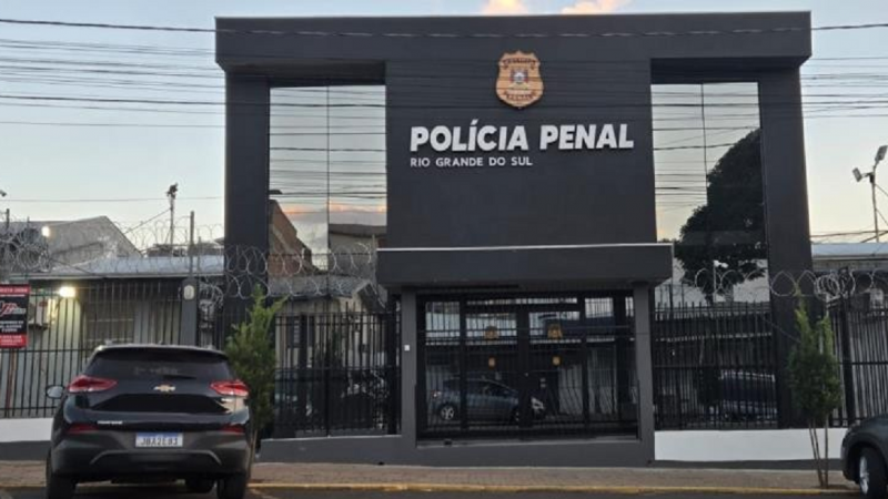 Pres&iacute;dio Estadual de Encantado fachada