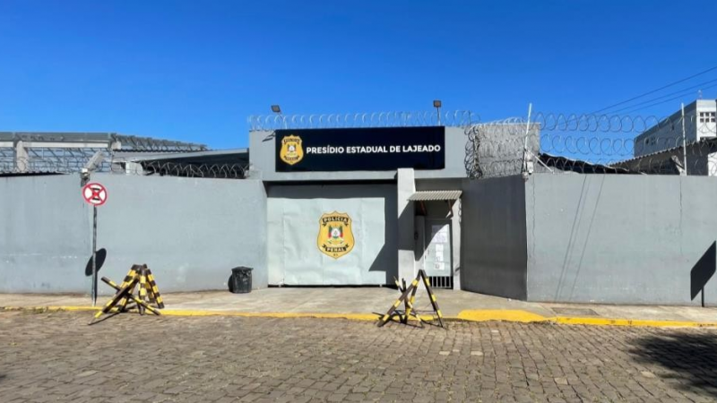 Pres&iacute;dio Estadual de Lajeado fachada 1